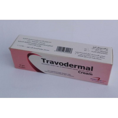 Travodermal ( isoconazole nitrate + diflucortolone valerate ) cream 